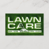 Rasenpflege - Landschaften Visitenkarte (Vorderseite)