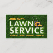 Rasenpflege - Landschaften Visitenkarte (Vorderseite)