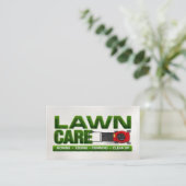 Rasenpflege - Landschaften Visitenkarte (Stehend Vorderseite)