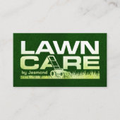 Rasenpflege - Landschaften Visitenkarte (Vorderseite)