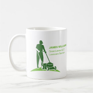 Rasenpflege Landschaftsbau Unternehmen Kaffeetasse