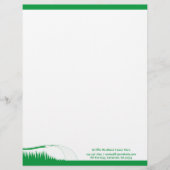 Rasenpflege Landschaftsbriefe Briefbogen (Vorderseite)