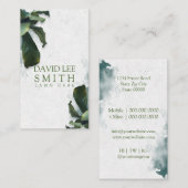 Rasenpflege oder Landschaften Visitenkarte (Vorne/Hinten)