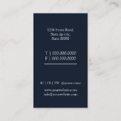 Rasenpflege oder Landschaften Visitenkarte (Rückseite)