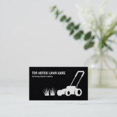 Rasenpflege Premium Visitenkarte (Stehend Vorderseite)