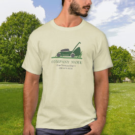 Rasenpflege und Gartenbauer T - Shirt