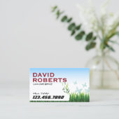 Rasenpflege und Landschaften Beruflich Visitenkarte (Stehend Vorderseite)