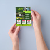 Rasenpflege und Landschaftsbetrieb Flyer (Gruppe)