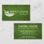 Rasenpflege und Landschaftsgestaltung Visitenkarte (Vorne/Hinten)