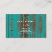 Rasenpflege und Landschaftsschutz Aquamarines Stal Visitenkarte (Rückseite)