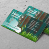 Rasenpflege und Landschaftsschutz Aquamarines Stal Visitenkarte