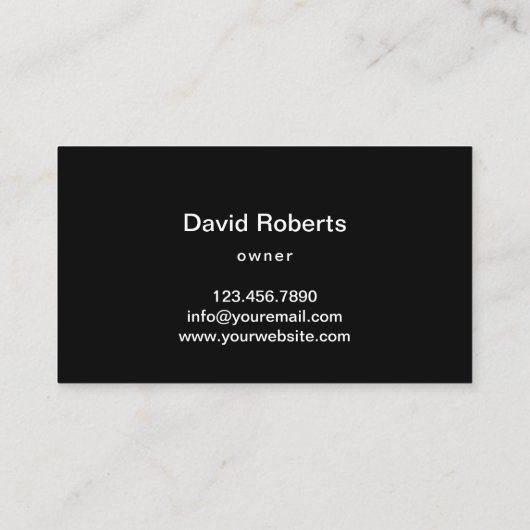 Rasenpflege und Landschaftsschutz Beruflich Visitenkarte (Rückseite)