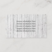 Rasenpflege und Landschaftsschutz Beruflich Visitenkarte (Rückseite)