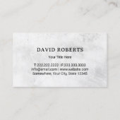 Rasenpflege und Landschaftsschutz Berufliches Gras Visitenkarte (Rückseite)