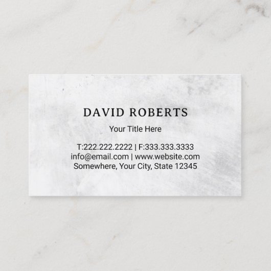 Rasenpflege und Landschaftsschutz Berufliches Gras Visitenkarte (Rückseite)