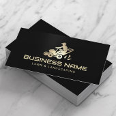 Rasenpflege und Landschaftsschutz für das Logo "Mi Visitenkarte