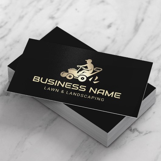 Rasenpflege und Landschaftsschutz für das Logo "Mi Visitenkarte