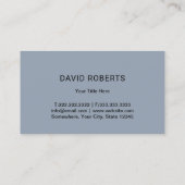 Rasenpflege und Landschaftsschutzmäher Minimalisti Visitenkarte (Rückseite)