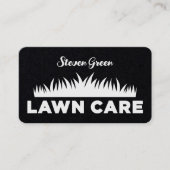 Rasenpflege Visitenkarte (Vorderseite)