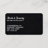 Rasenpflege Visitenkarte (Rückseite)