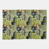 Rasenschalen mit fünf Bildern, Geschirrhandtuch Geschirrtuch (Horizontal)