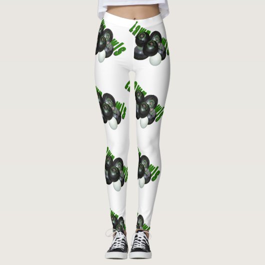 Rasenschalen und Logo, Leggings (Vorderseite)