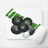 Rasenschalen und Logo, Mousepad (Mit Mouse)