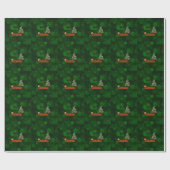 Rasenschalen, Weihnachtswaschpapier Geschenkpapier (Flach)