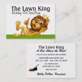 Rasenschnitt / Landschaftsschnitt / Rasendienst - Visitenkarte (Vorne/Hinten)