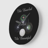 Rasenschüsseln bowled schöne große Wall Uhr. Wanduhr (Winkel)