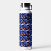 Rasenschüsseln, brauchen Hand, Trinkflasche (Rückseite)