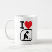 Rasenschüsseln der Liebe I Kaffeetasse (Links)