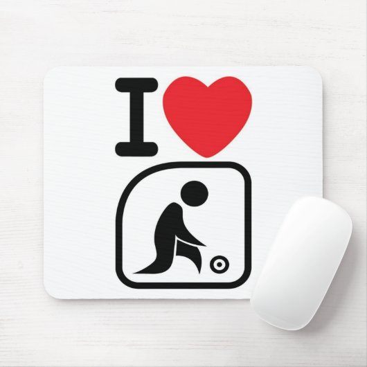 Rasenschüsseln der Liebe I Mousepad (Mit Mouse)