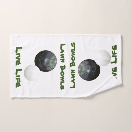 Rasenschüsseln Leben, Handtuch (Handtuch)