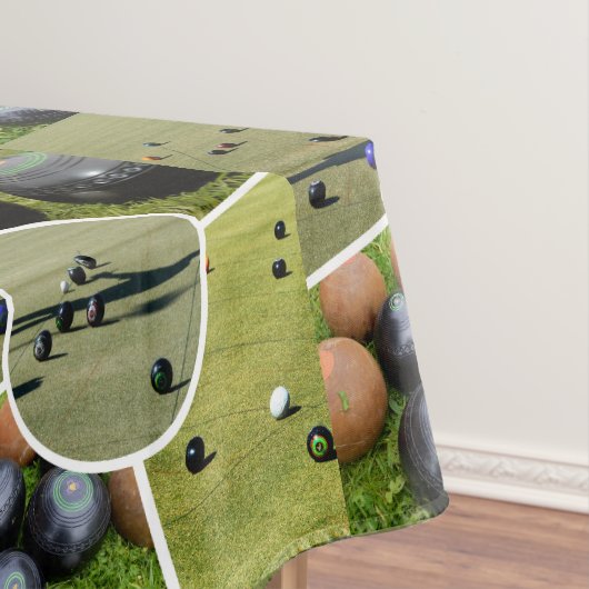 Rasenschüsseln mit fünf Bildern, Tablecloth Tischdecke (Beispiel)