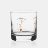 Rasenschüsseln: Ruhekollektor, Funny Funny Whiskyglas (Rückseite)