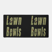 Rasenschüsseln sind das Wort, Schreibtischmatte (Vorderseite)