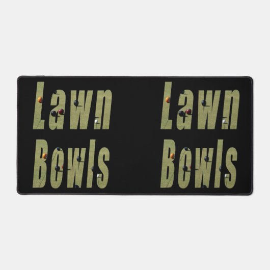 Rasenschüsseln sind das Wort, Schreibtischmatte (Vorderseite)