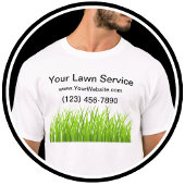 Rasenservice Einfache Shirts