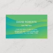 Rasensprinkler - Installation und Reparatur von Be Visitenkarte (Rückseite)