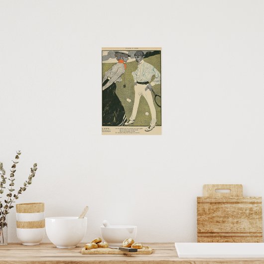 RasenTennis Poster (Küche)