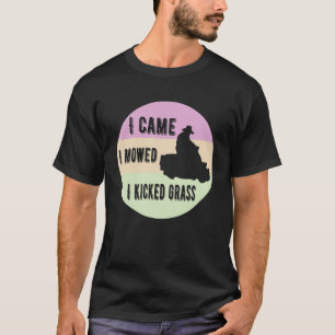 Rasenvollzugsbeamter Rasenexperte Landschaftsgärtn T-Shirt
