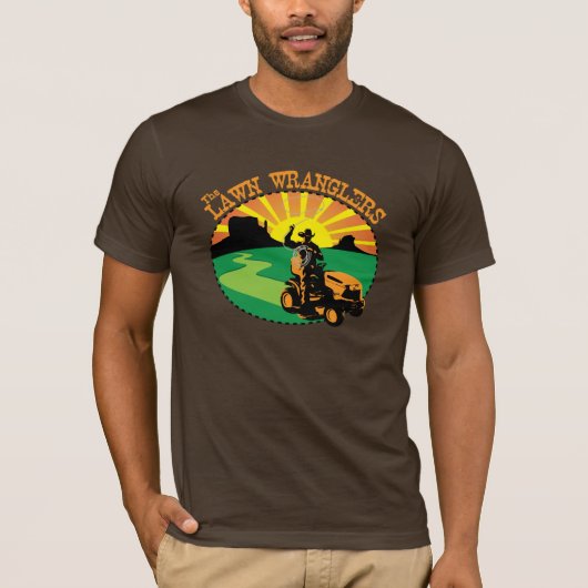 Rasenwranglers-Shirt T-Shirt (Vorderseite)