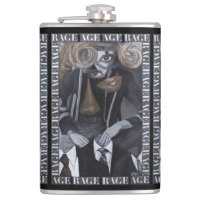 "Raserei-Alters-" Vinyl eingewickelte Flasche
