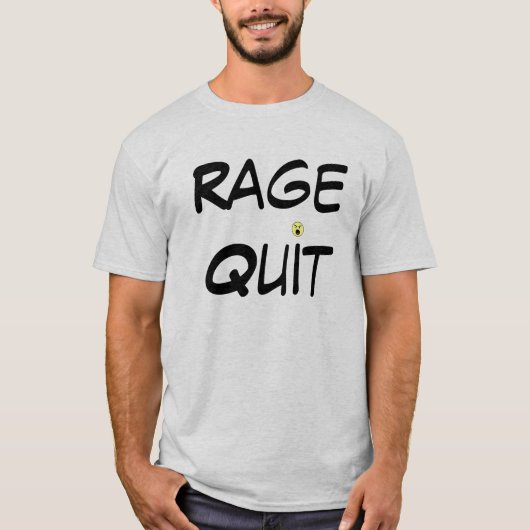 Raserei beendigt (Klassiker) T-Shirt (Vorderseite)
