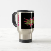 Raserei-Beifall-Mama-Tasse Reisebecher (Vorderseite Links)