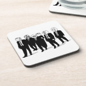 Raserei-Comic Meme stellt das Gehen gegenüber. Ich Untersetzer (Linke Seite)