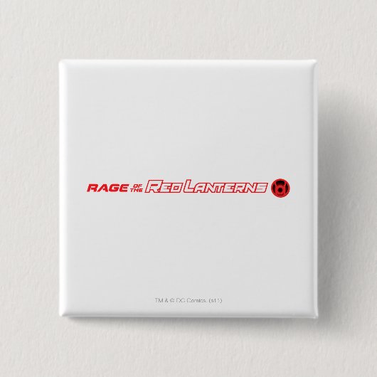 Raserei der roten Laternen Button (Vorderseite)