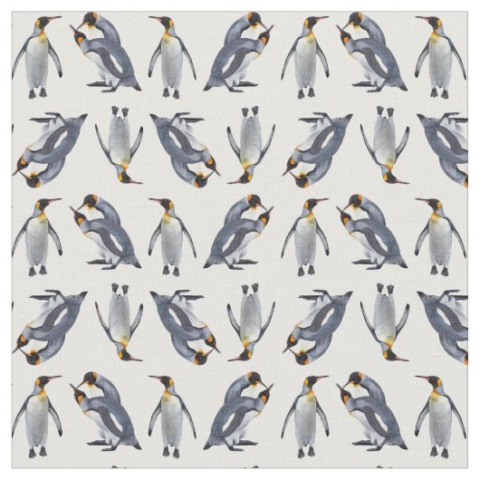 Raserei-Gewebe König-Pinguin (wählen Sie Ihre Stoff (Nahaufnahme)