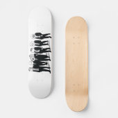 Raserei-Gruppen-Skateboard Skateboard (Vorderseite)
